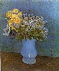 Vincent van Gogh Vase with Lilacs Daisies and Anemomes painting